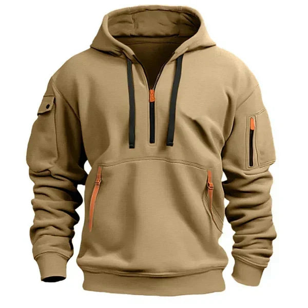 Vaughan | Casual Utility Pullover Hoodie