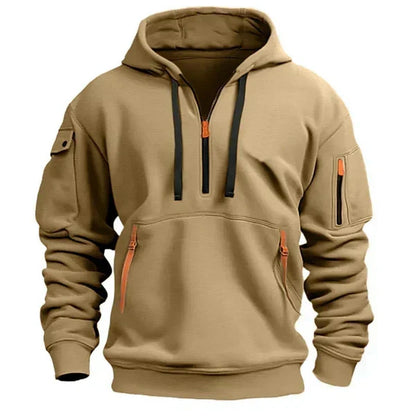 Vaughan | Casual Utility Pullover Hoodie