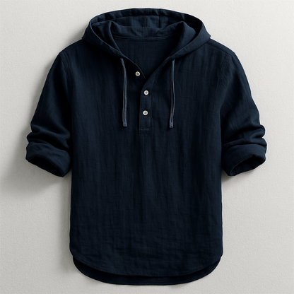 Daxton | Lightweight Long Sleeve Hooded Shirt