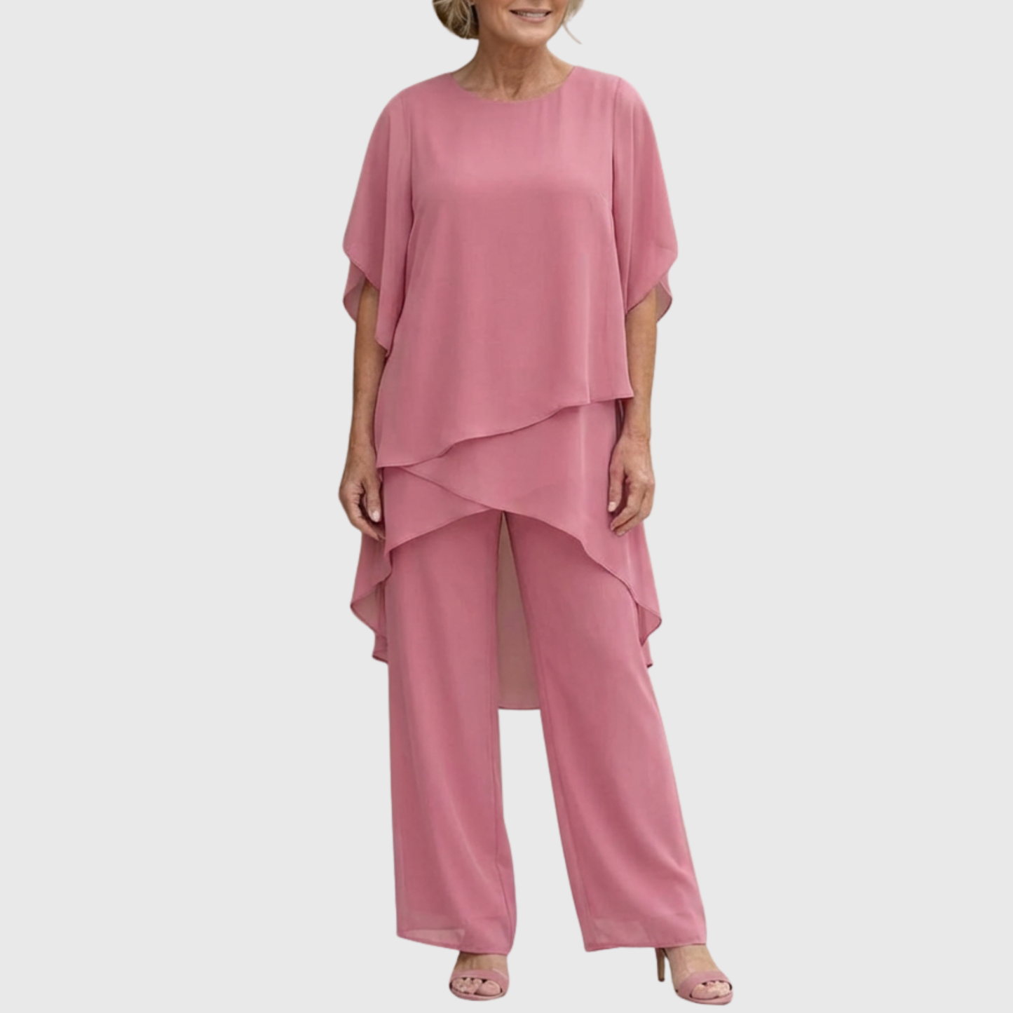 Belisara | Elegant Overlay Two Piece Set