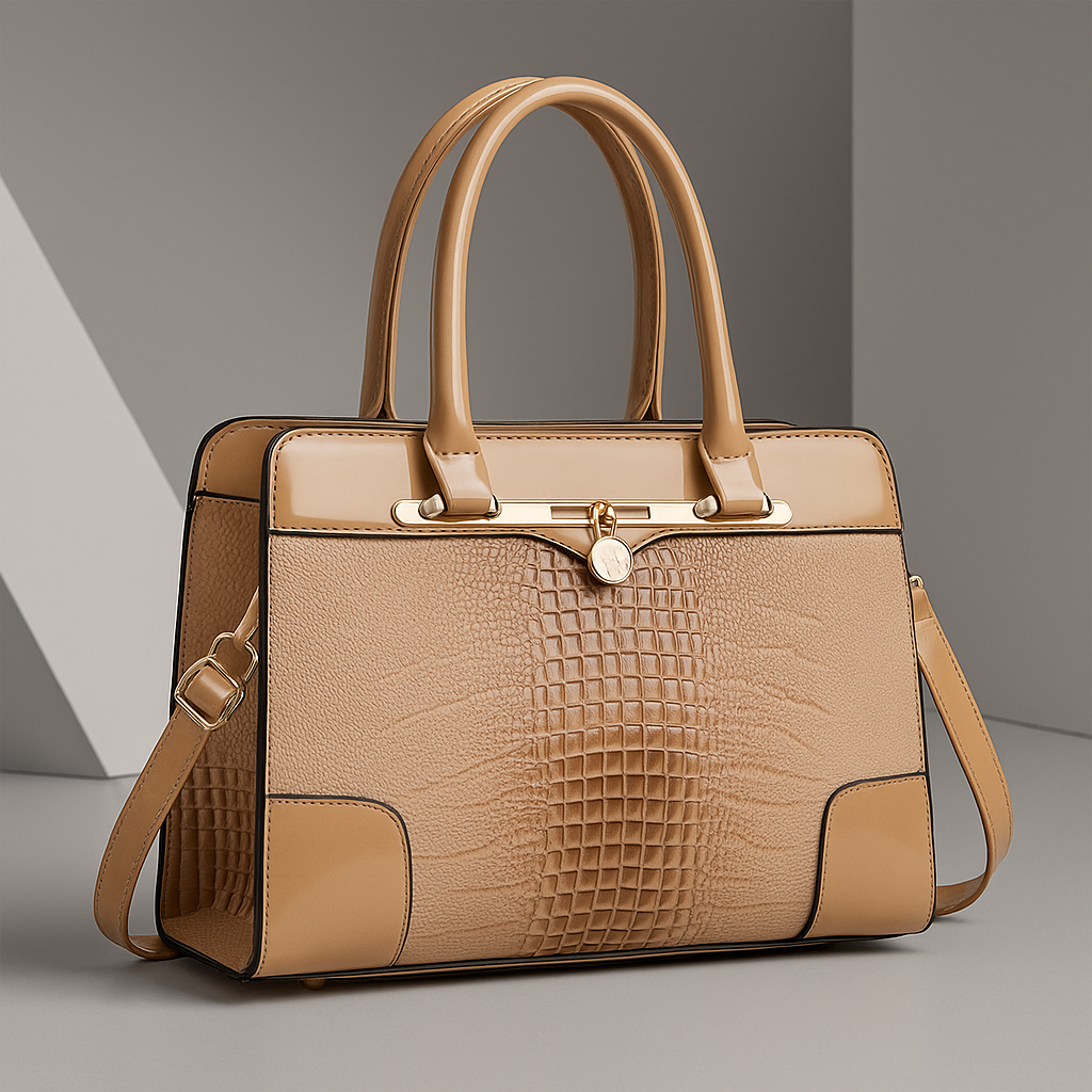Avessara | Elegant Textured Leather Handbag