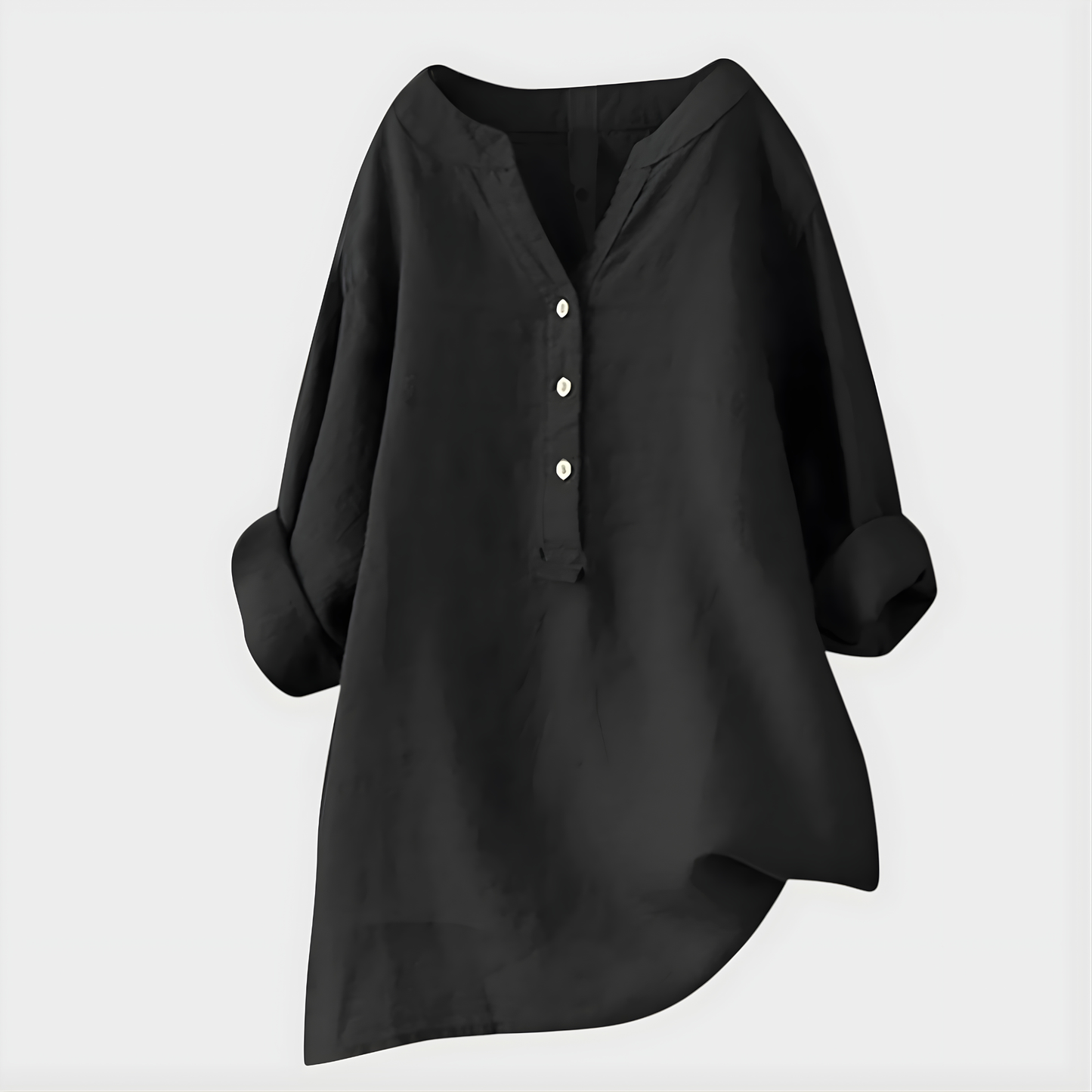 Calyndra | Loose Fit Long Sleeve Blouse