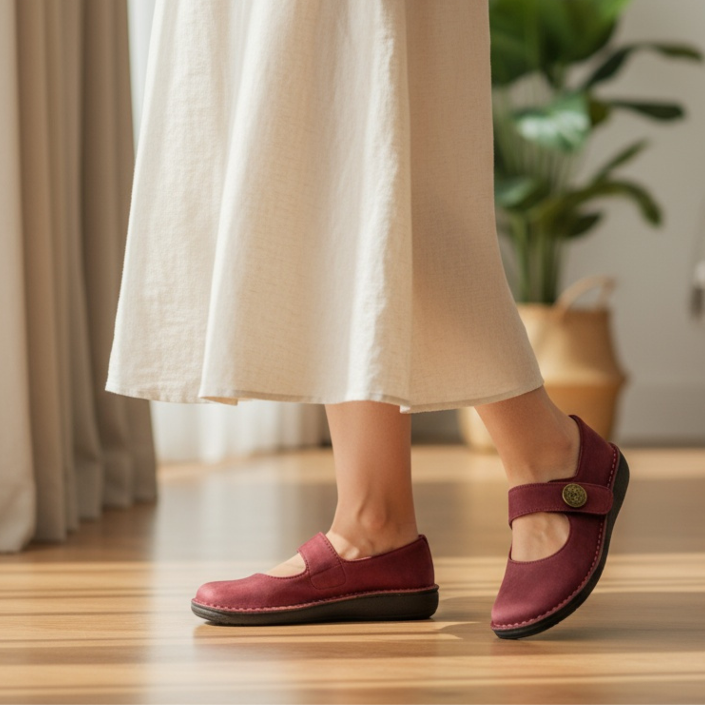 Zyvena | Casual Strap Comfort Shoes