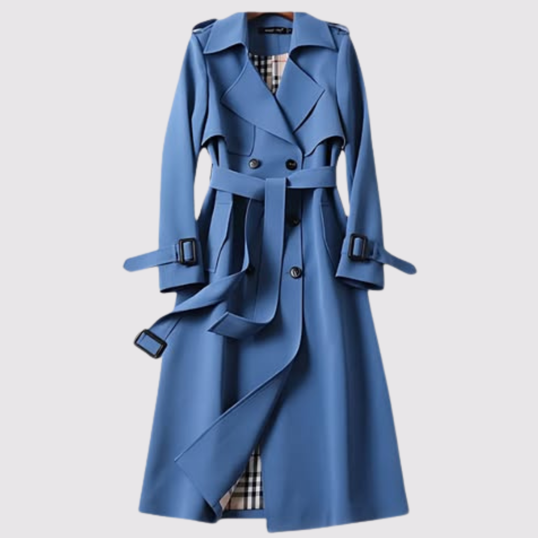 Cerysse | Tailored Double Breasted Trench Coat