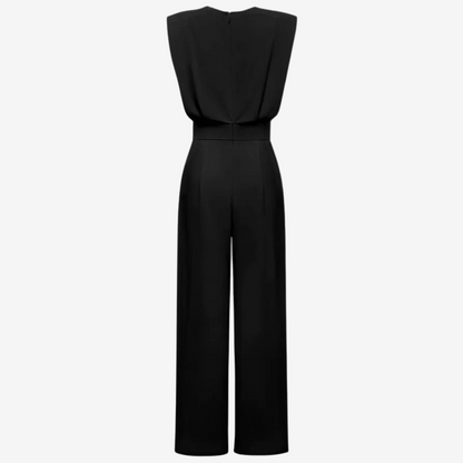 Solavienne | Elegant Wide Leg Jumpsuit