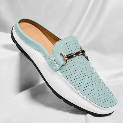 Merrion | Perforated Bit Detail Loafers