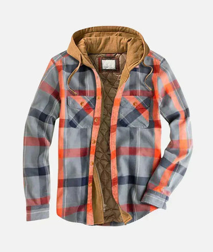 Perrin | Vintage Plaid Quilted Jacket