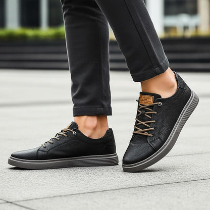 Jorvik | Classic Low Top Leather Sneakers