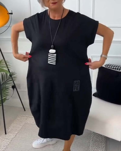 Rosabel | Relaxed Fit Balloon Hem Dress