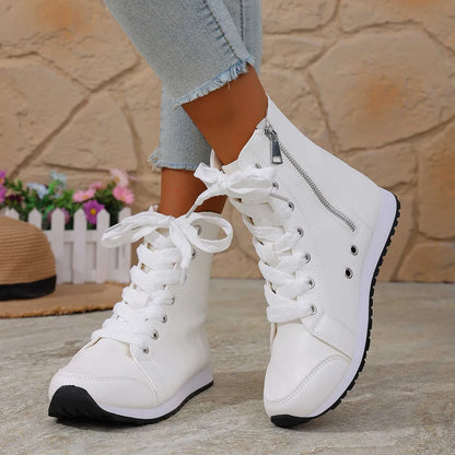 Shelby | Flexible Sole Lace Up Boots