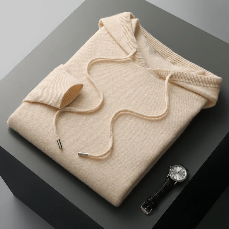 Dalton | Classic Knit Pullover Hoodie