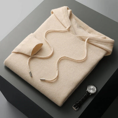 Dalton | Classic Knit Pullover Hoodie