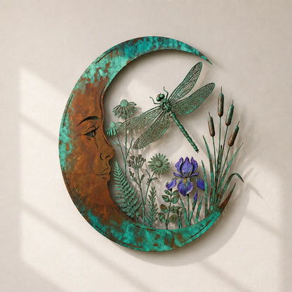 Amelora | Rustic Moon Wall Art