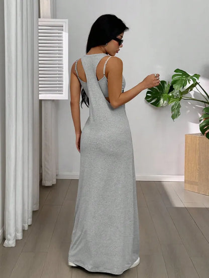 Celandra | Relaxed Fit Sleeveless Maxi Dress