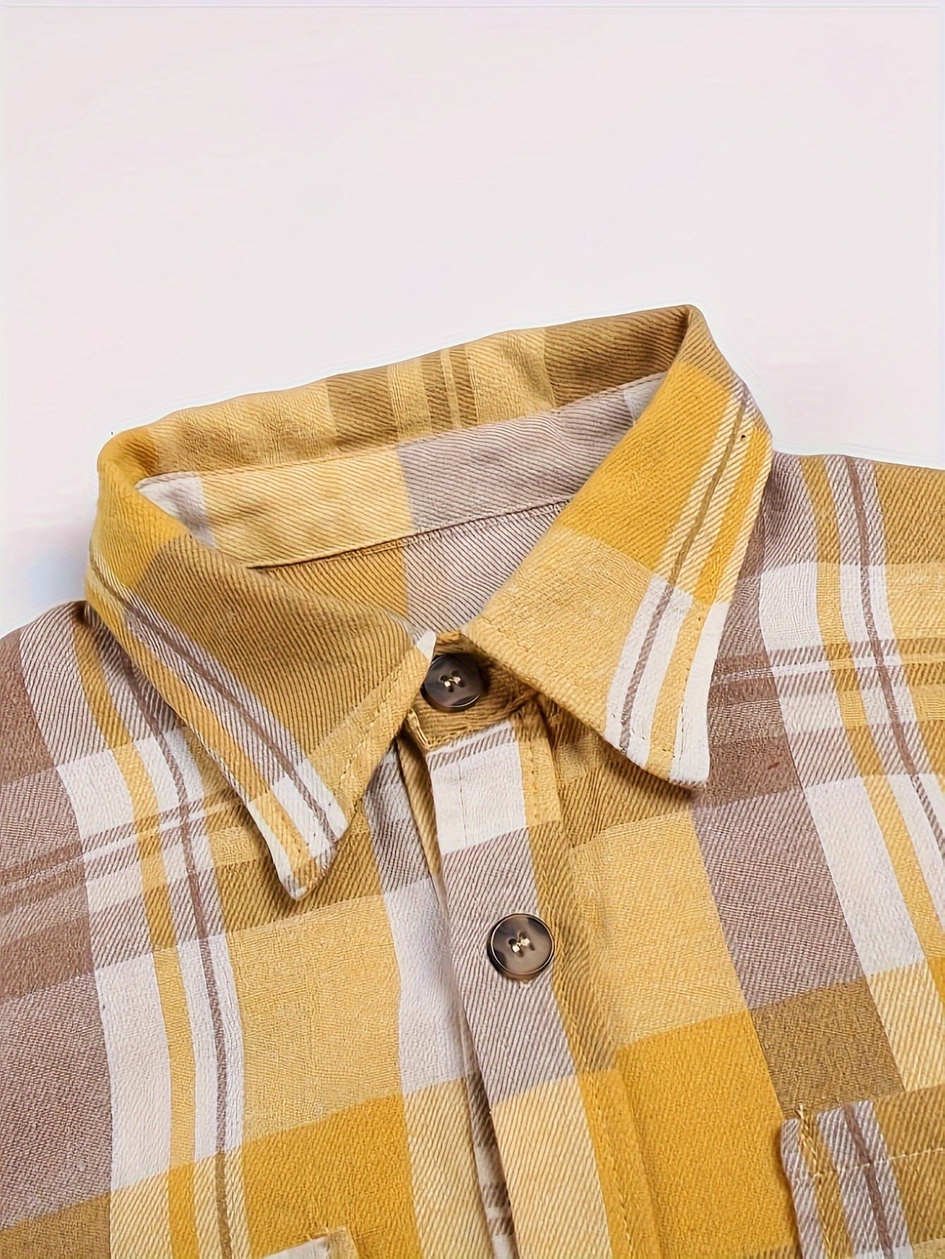 Fennora | Soft Flannel Plaid Shirt