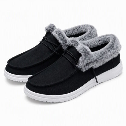 Uliana | Plush Lined Lace Up Comfort Shoes