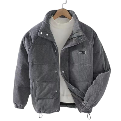 Victor | Warm Corduroy Puffer Jacket