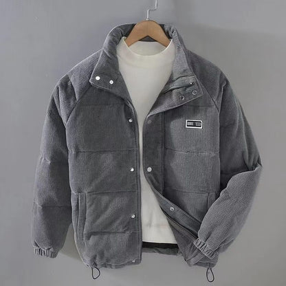 Victor | Warm Corduroy Puffer Jacket