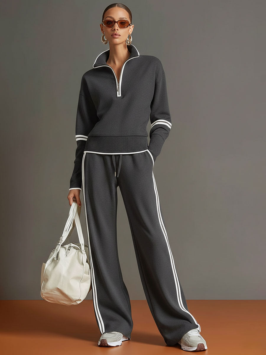 Thessalise | Wide Leg Two Piece Set