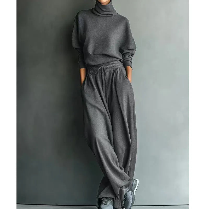 Amarisse | Soft Turtleneck Two Piece Set