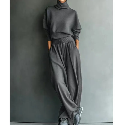 Amarisse | Soft Turtleneck Two Piece Set