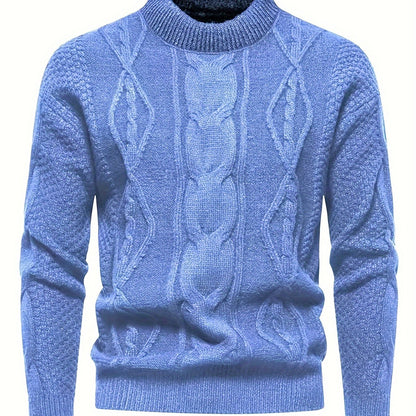 Gannon | Classic Mock Neck Knit Sweater