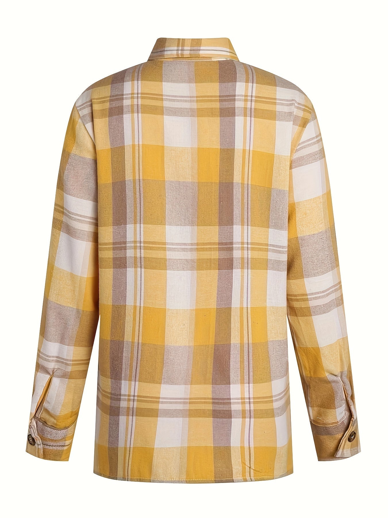 Fennora | Soft Flannel Plaid Shirt