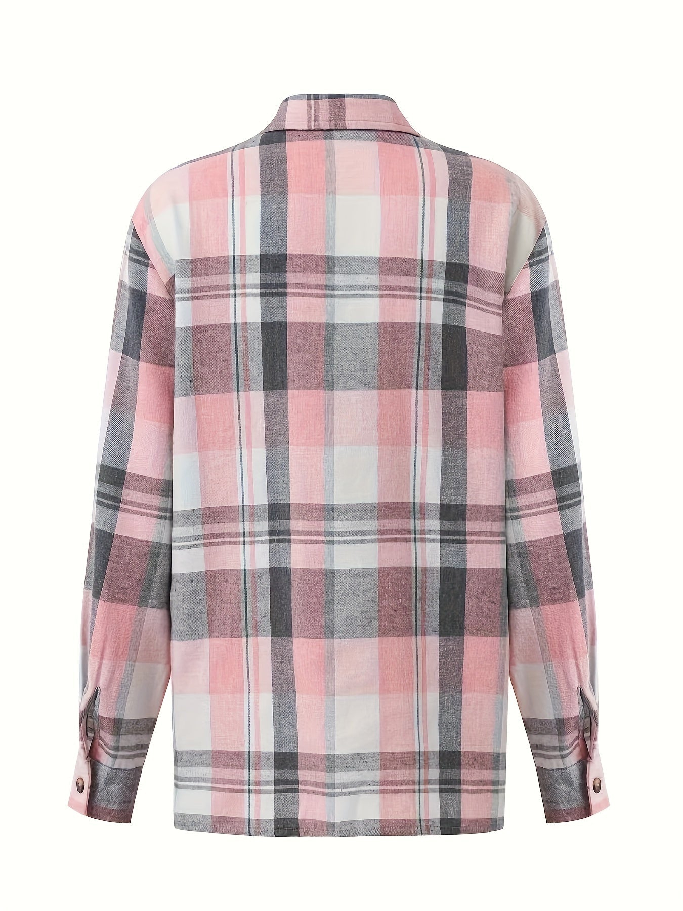 Fennora | Soft Flannel Plaid Shirt
