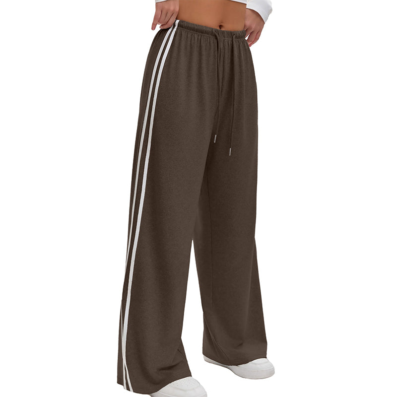 Varelline | Side Stripe Drawstring Pants