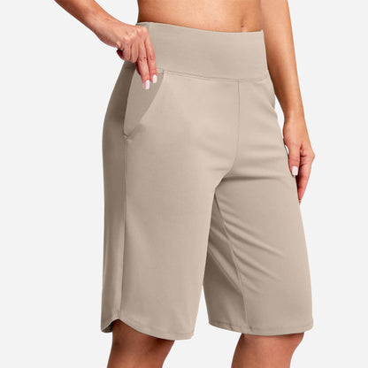 Lavenia | High Waist Comfort Bermuda Shorts