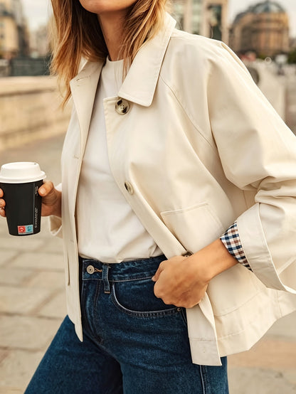 Hannelore | Relaxed Pocket Cotton Jacket