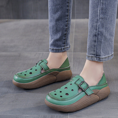 Brialyn | Perforated Casual Mary Jane Shoes
