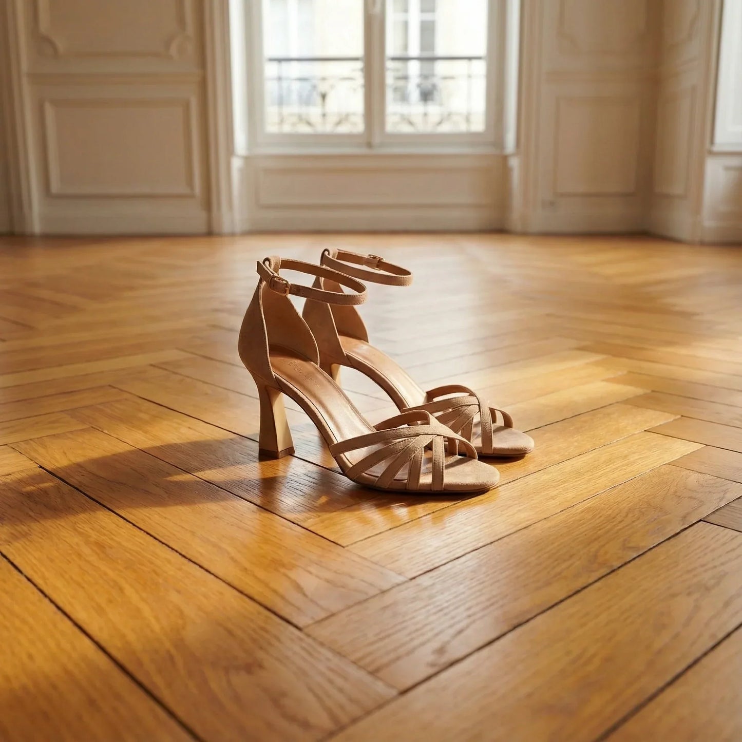 Valeska | Strappy Ankle Heel Sandals