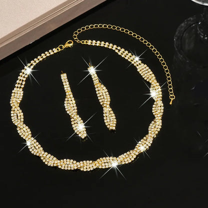 Orlennia | Radiant Twist Necklace Set