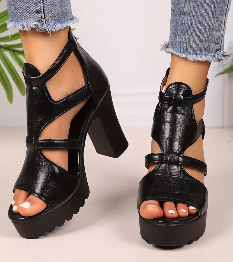 Zaretta | Bold Platform Evening Sandals