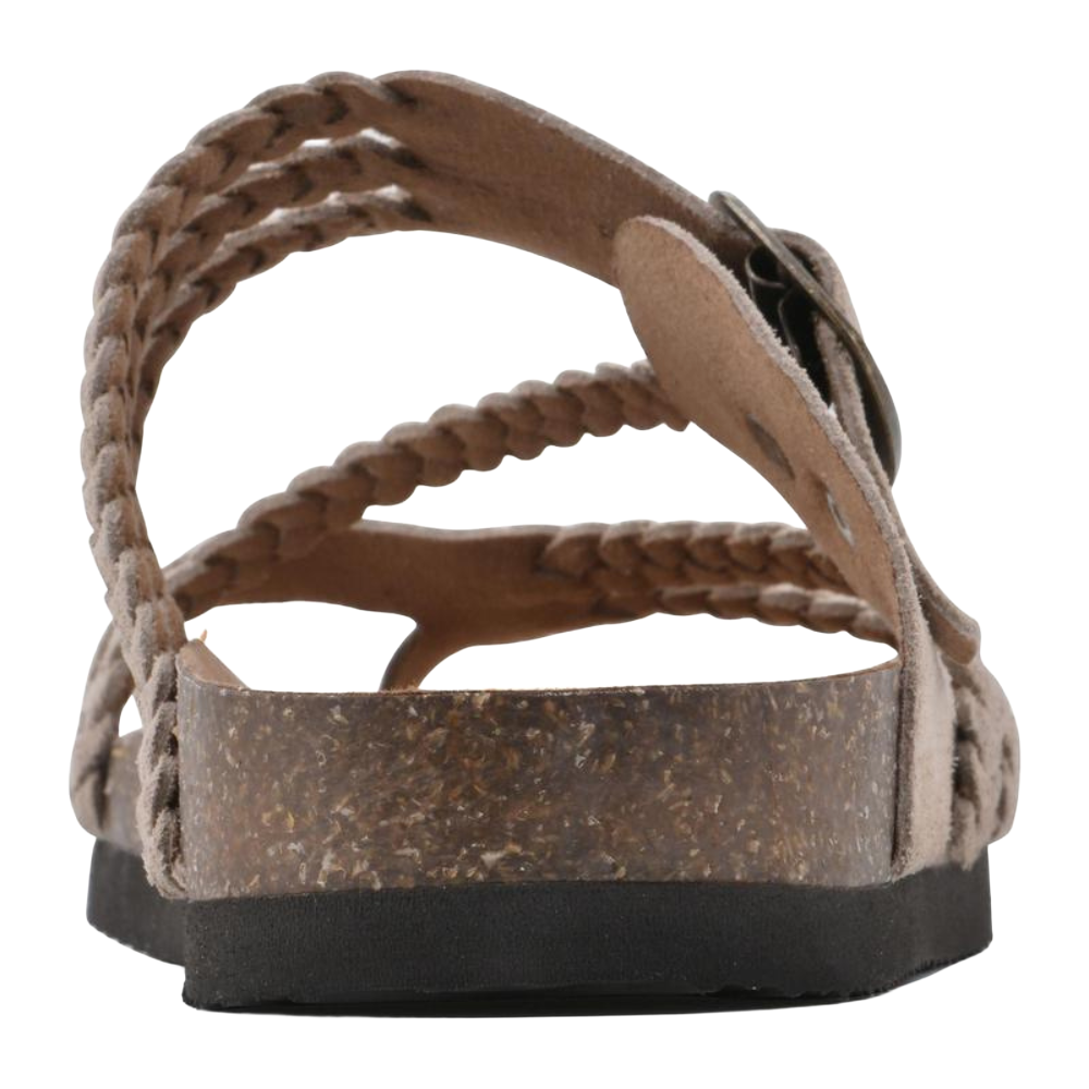 Velarisse | Braided Strap Slide Sandals