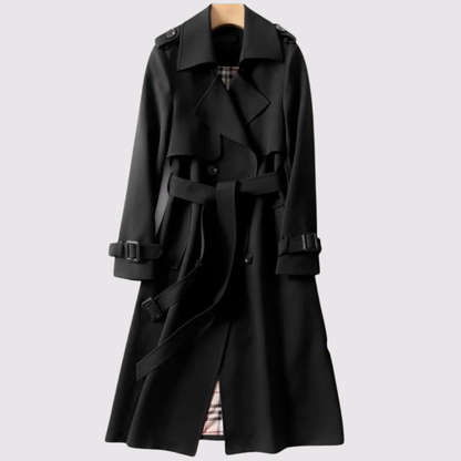 Cerysse | Tailored Double Breasted Trench Coat