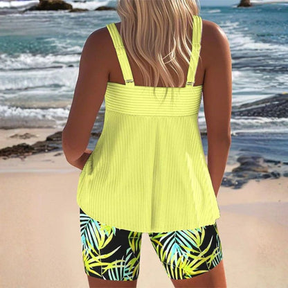 Ysoria | Ribbed Swimwear Two Piece Set