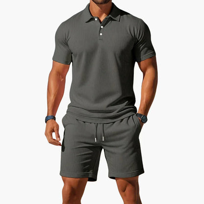 Beckett | Casual Polo Two Piece Set