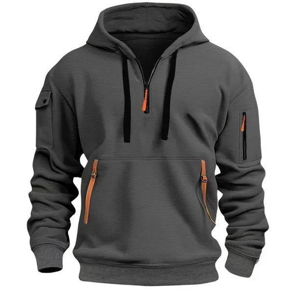 Vaughan | Casual Utility Pullover Hoodie