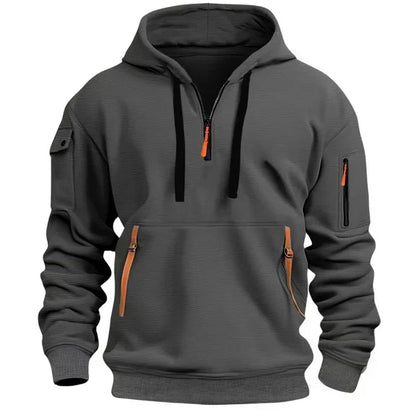 Vaughan | Casual Utility Pullover Hoodie
