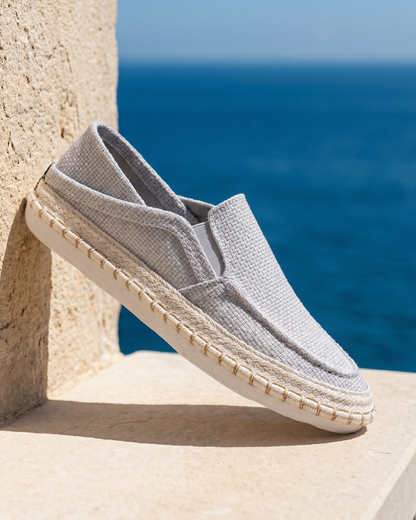 Winslow | Coastal Canvas Espadrille Loafers