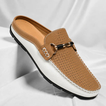Merrion | Perforated Bit Detail Loafers