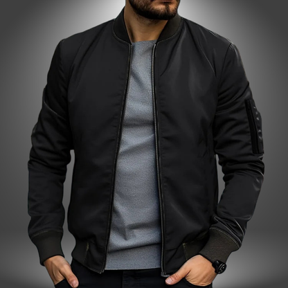 Zyron | Zip Up Bomber Jacket