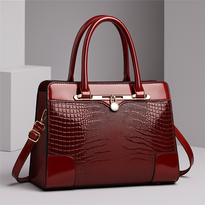 Avessara | Elegant Textured Leather Handbag