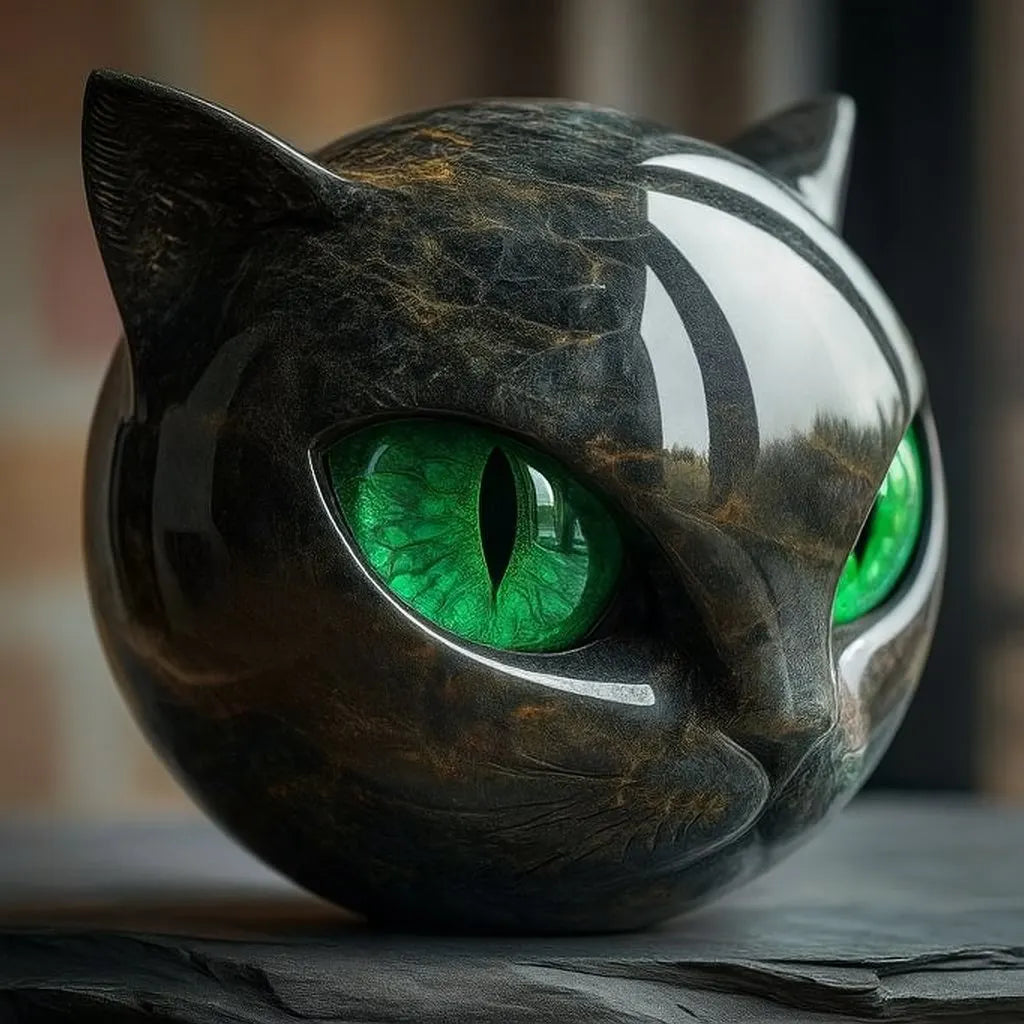 Pavielle | Elegant Cat Face Ornament
