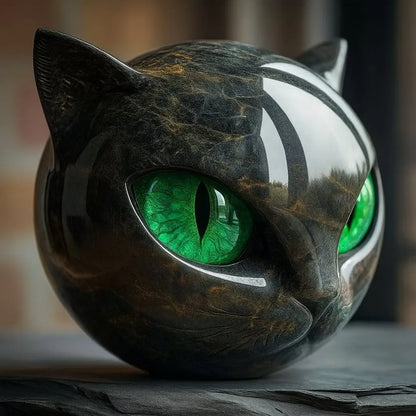 Pavielle | Elegant Cat Face Ornament
