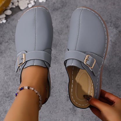 Virethia | Closed Toe Slip On Clogs