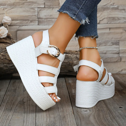Olivara | Lightweight Platform Strap Sandals