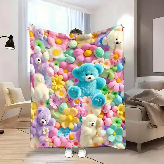 Primella | Cozy Seasonal Character Throw Blanket